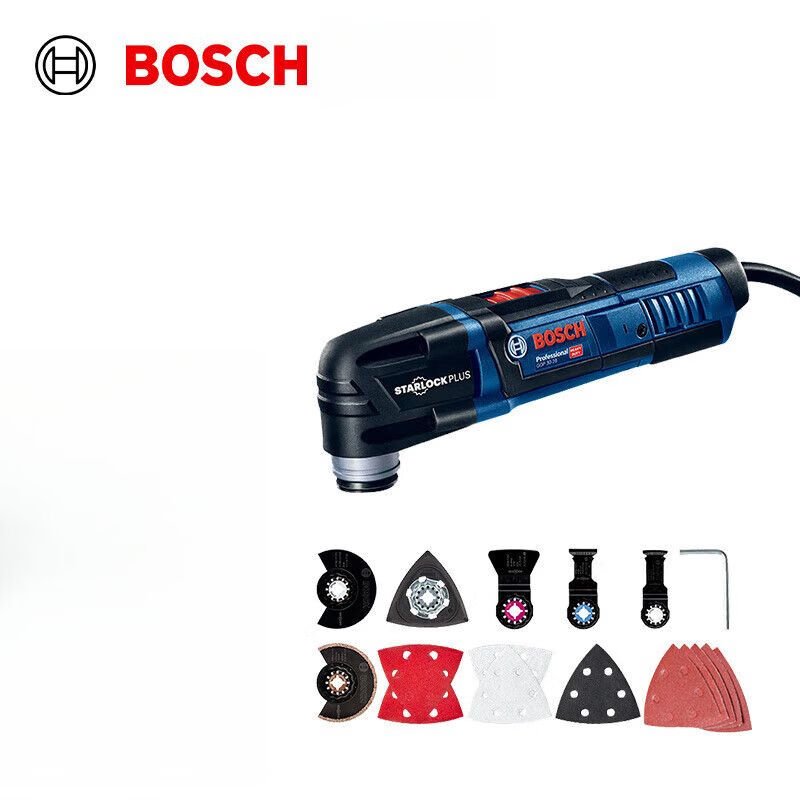 Шлифовальная машина Bosch GOP 30-28, 300W + насадки