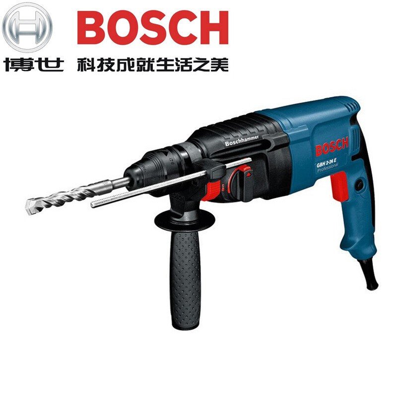 Дрель электрическая ударная Bosch двойного назначения GBH2-26E 800Вт