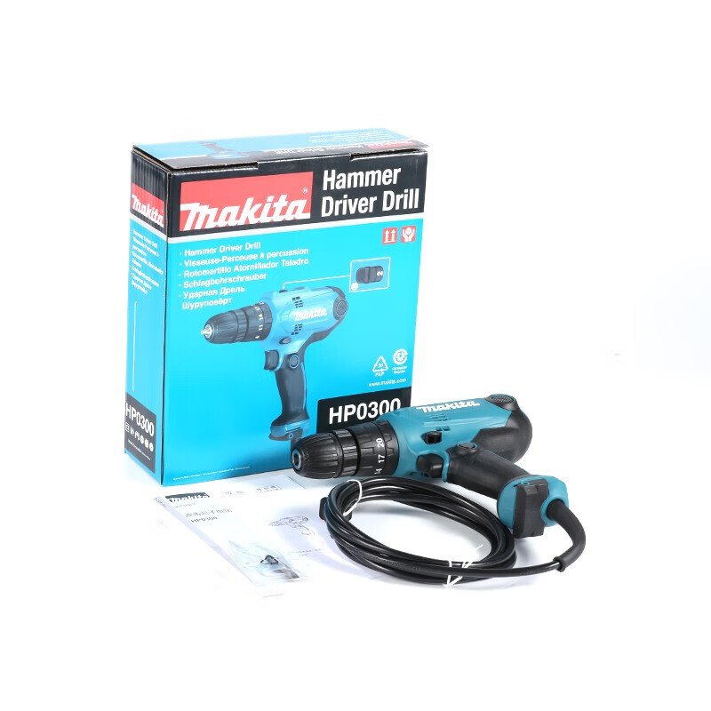 Дрель-шуруповерт Makita HP0300, 320W