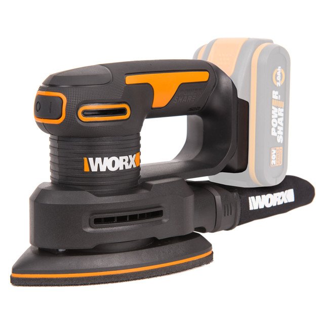 шлифмашина аккумуляторная WORX WX822.9 20В Li-Ion без АКБ и ЗУ