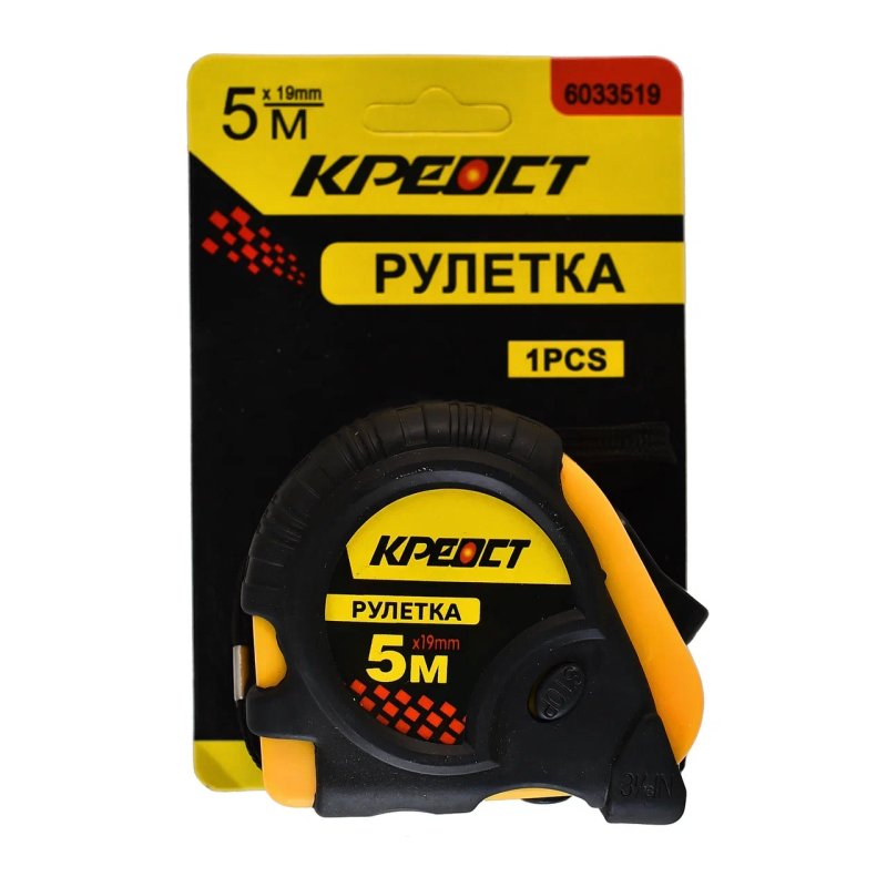 Рулетка КРЕОСТ 5x19 мм