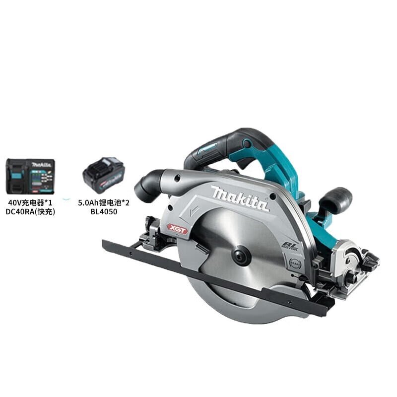 Циркулярная пила аккумуляторная Makita HS009GT201, 1600W