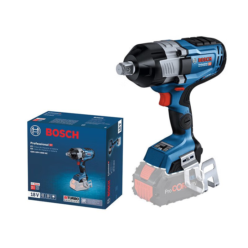 Шуруповерт Bosch GDS18V-1600 + 4.0 Security Core Dual Battery