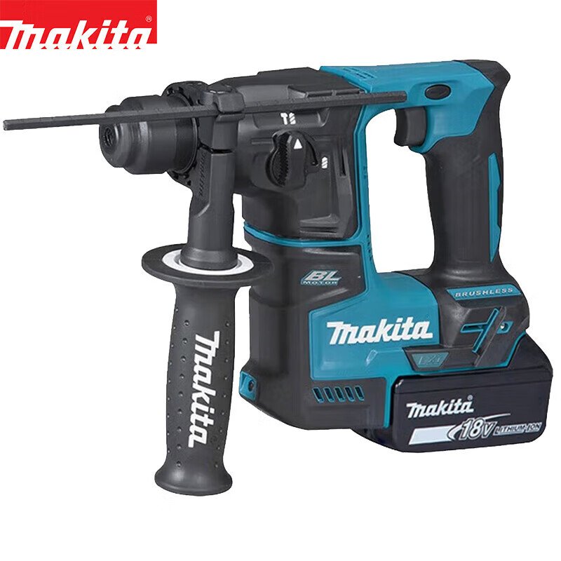 Перфоратор Makita DHR171RTJ + два аккумулятора 18V/5.0Ah, зарядное устройство