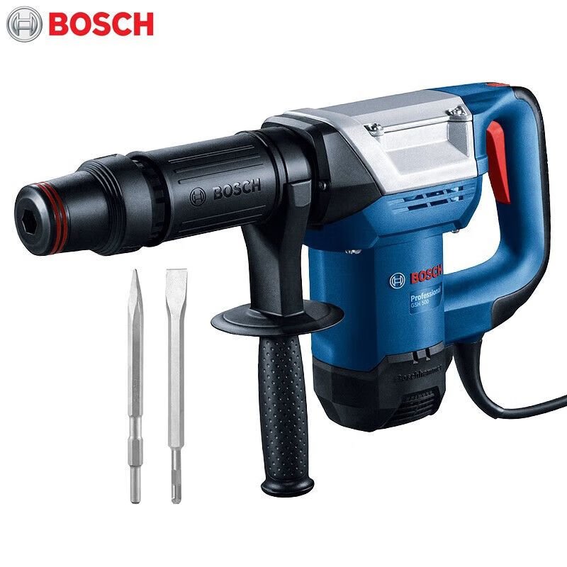 Электрический щипчик Bosch GSH500 гидроэлектрический долбежный шестигранный электрический 5 кг 1100Вт высокая мощность промышленный