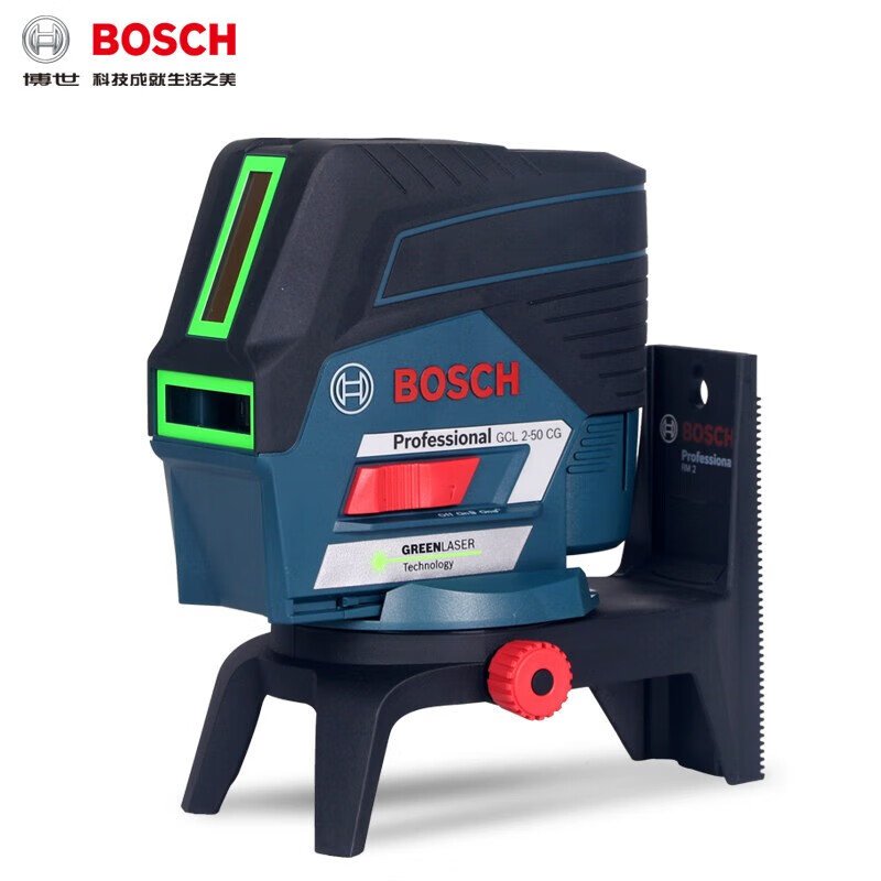 Лазерный нивелир комбинированный Bosch GCL 2-50 CG, зеленый свет